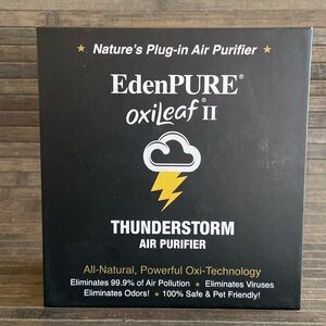 EdenPURE Oxileaf II Thunderstorm Air Purifier Pre-owned